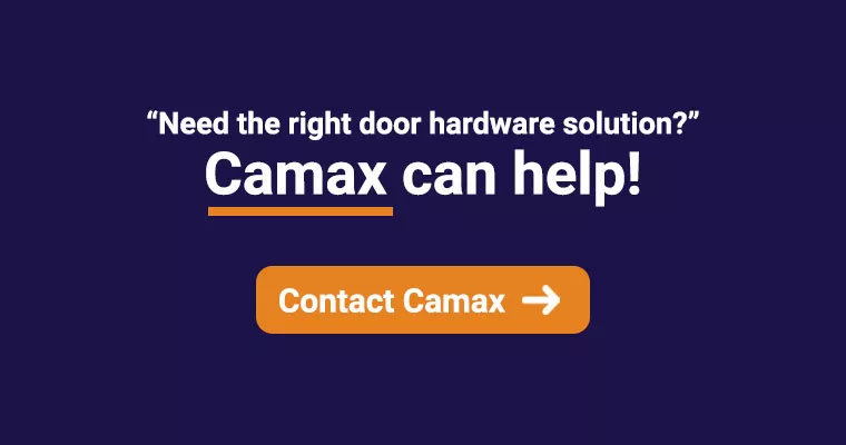 contact Camax for door hardware manufacturing