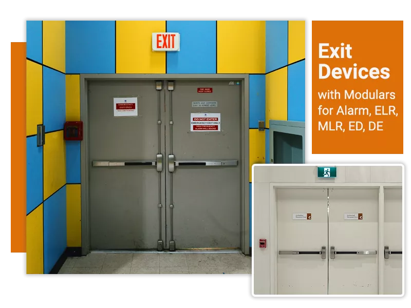 Camax manufactures electrified exit devices, OEM and ODM available