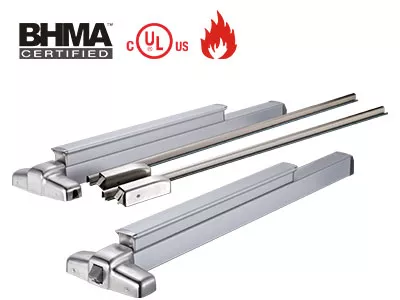 CMP450 Series, Camax's exit devices certified to BHMA, UL and fire rating